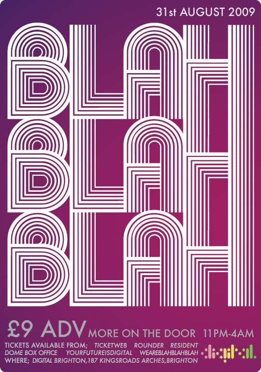 BLAH BLAH BLAH